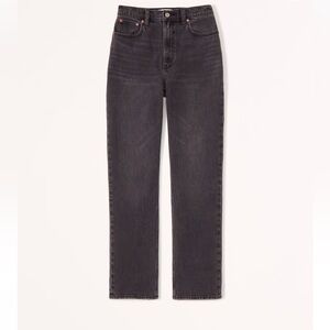 Abercrombie and Fitch Ultra High Rise The 90s Straight Jeans